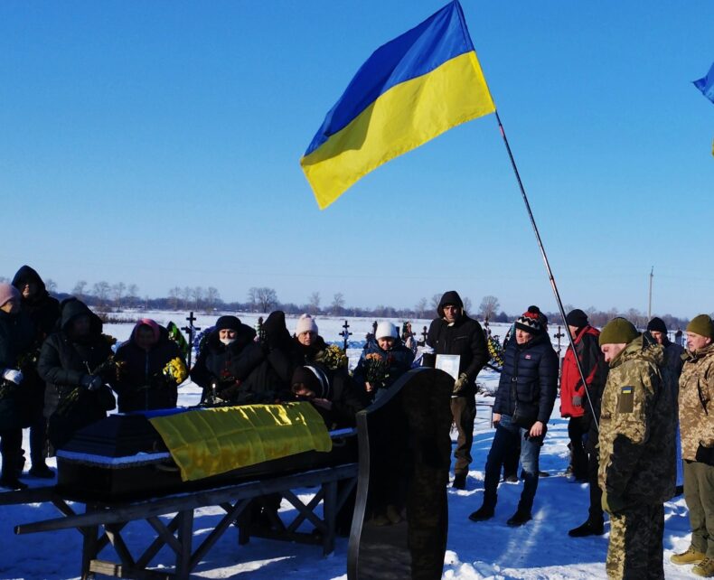 На Чернігівщині попрощалися із захисником, який загинув на Запорізькому напрямку