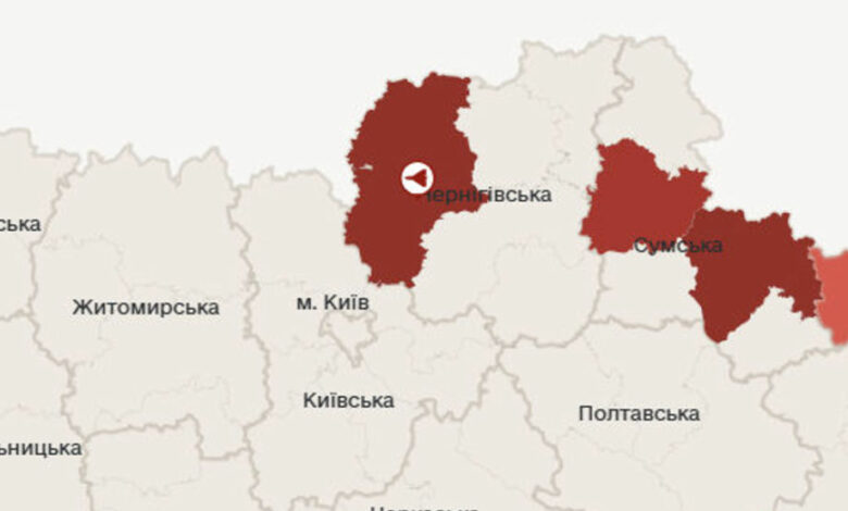 На Чернігівщині тривала одна із найдовших повітряних атак
