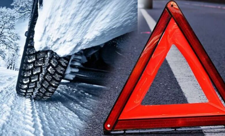 На трасі біля села на Чернігівщині легковик злетів у кювет