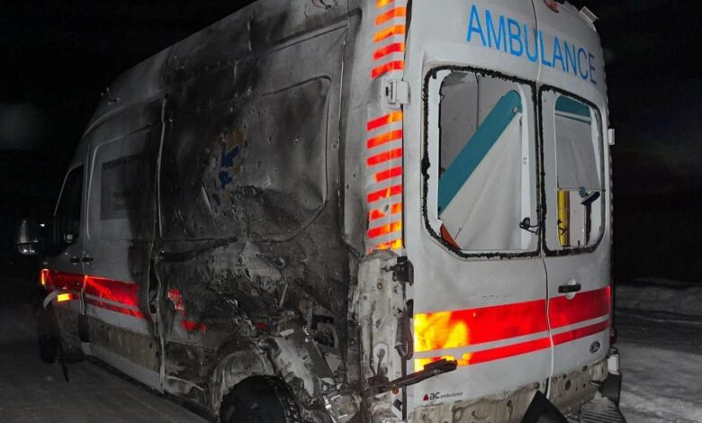 Окупанти вдарили по кареті «швидкої» у Семенівці