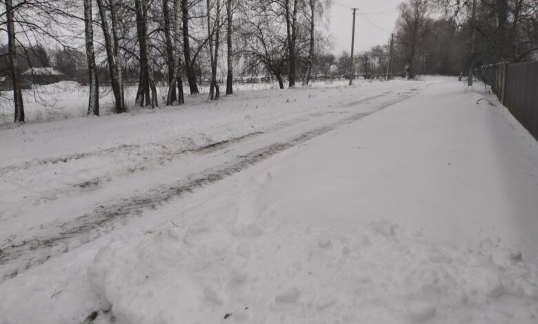 «Снігу дуже багато насипало»: чи справляються села Чернігівщини із заметами (Фото)