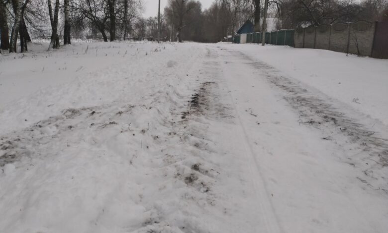 «Снігу дуже багато насипало»: чи справляються села Чернігівщини із заметами (Фото)