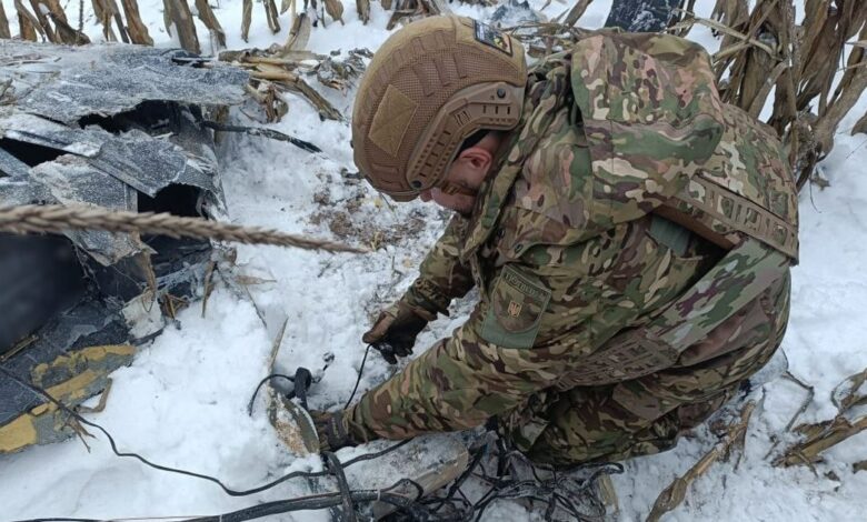 У Чернігівському районі знайшли залишки збитого БпЛА