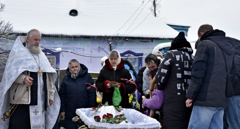 У громаді на Чернігівщині попрощалися із захисником, який загинув на Запоріжжі