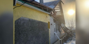 Внаслідок повторного ворожого удару на Чернігівщині травмовані троє поліцейських (Фото)