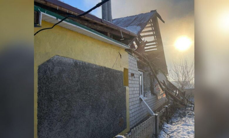 Внаслідок повторного ворожого удару на Чернігівщині травмовані троє поліцейських (Фото)