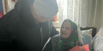 Жителька Борзнянської громади відзначила сторічний ювілей