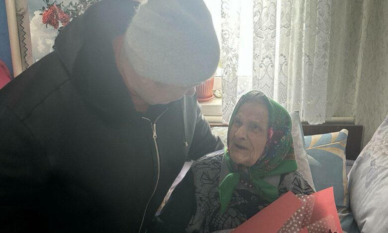 Жителька Борзнянської громади відзначила сторічний ювілей