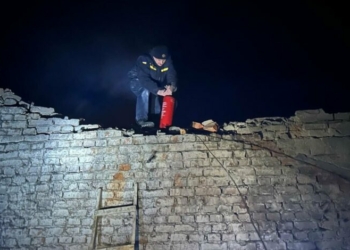 На Чернігівщині через російський удар зайнялася будівля РДА