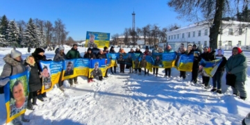 «Наші ще не вдома»: мирна хода пройшла в Сосницькій громаді