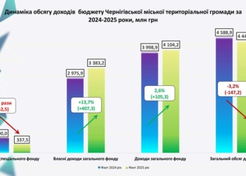 Виконком схвалив Звіт про виконання бюджету Чернігівської міської територіальної громади за 2025 рік