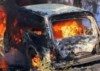 Зайнялася пожежа: ворог атакував дроном місто на Чернігівщині