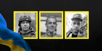 На Чернігівщині попрощалися з бійцями Сергієм Лизогубенком, Максимом Крупкою та Максимом Станкевичем