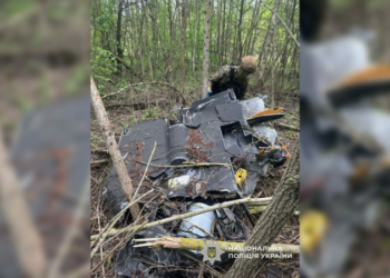 У Ніжинському районі вибухотехніки поліції знешкодили бойову частину ударного безпілотника РФ