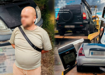У Чернігові за день виявили двох нетверезих водіїв та чоловіка з підробленим посвідченням