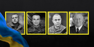 На Чернігівщині поховали Олександра П’ятенка, Вадима Майстренка, Дмитра Сетка та Олександра Воєдила