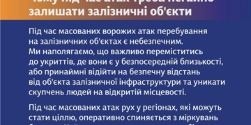 Життя важливіше за електричку: пам’ятка від «Укрзалізниці»
