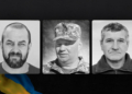 На Чернігівщині попрощалися з трьома військовими: Олександром Вовнянком, Віктором Голумбієвським та Романом Биковим