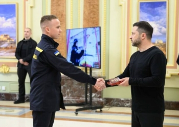Президент нагородив орденом 24-річного рятувальника з Чернігівщини