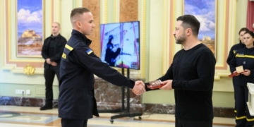 Президент нагородив орденом 24-річного рятувальника з Чернігівщини