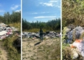 У Чернігові виявили чотири несанкціоновані сміттєзвалища поблизу озера «Земснаряд»