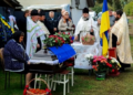 Височанська громада провела в останню путь Героя України