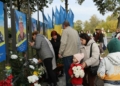 У селі на Чернігівщині на Алеї пам’яті відкрили чотири нові меморіальні стенди